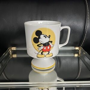 Disney Vintage Mickey Mouse Small Mug Kitchen Cup Walt Disney Productions